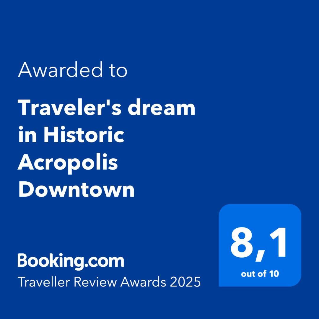 Traveler'S Dream In Historic Acropolis Downtown Διαμέρισμα Αθήνα Εξωτερικό φωτογραφία